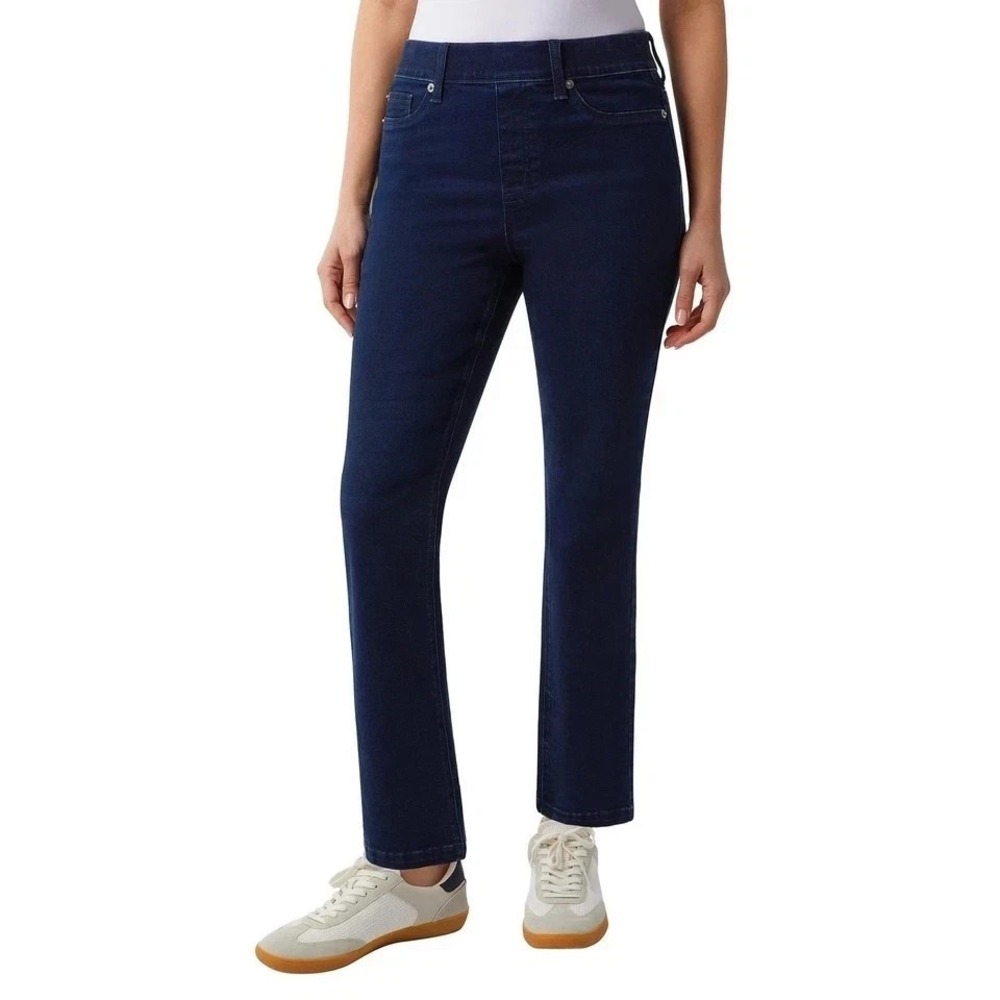 32 Degrees Heat Women's Pull-On Straight Leg Pockets Jeans - XL